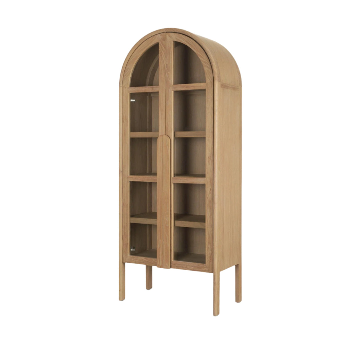 FurnitureCallum Curio Cabinet - Wire Brushed Elm - Dekor Butik
