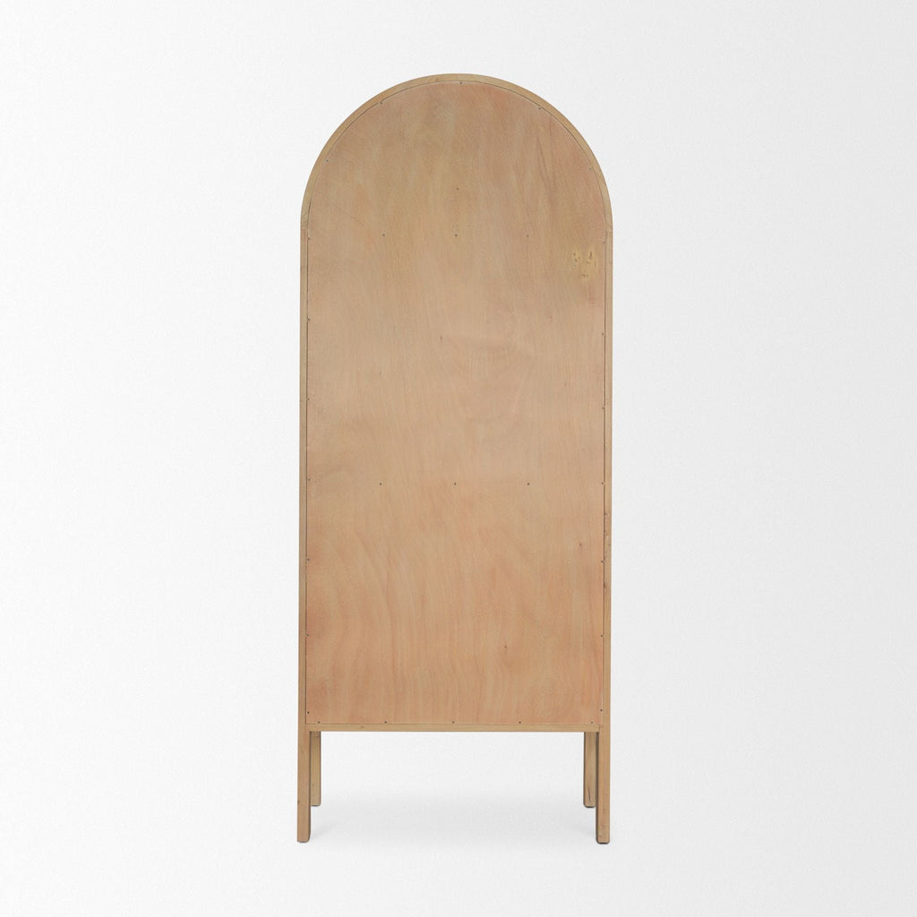 FurnitureCallum Curio Cabinet - Wire Brushed Elm - Dekor Butik