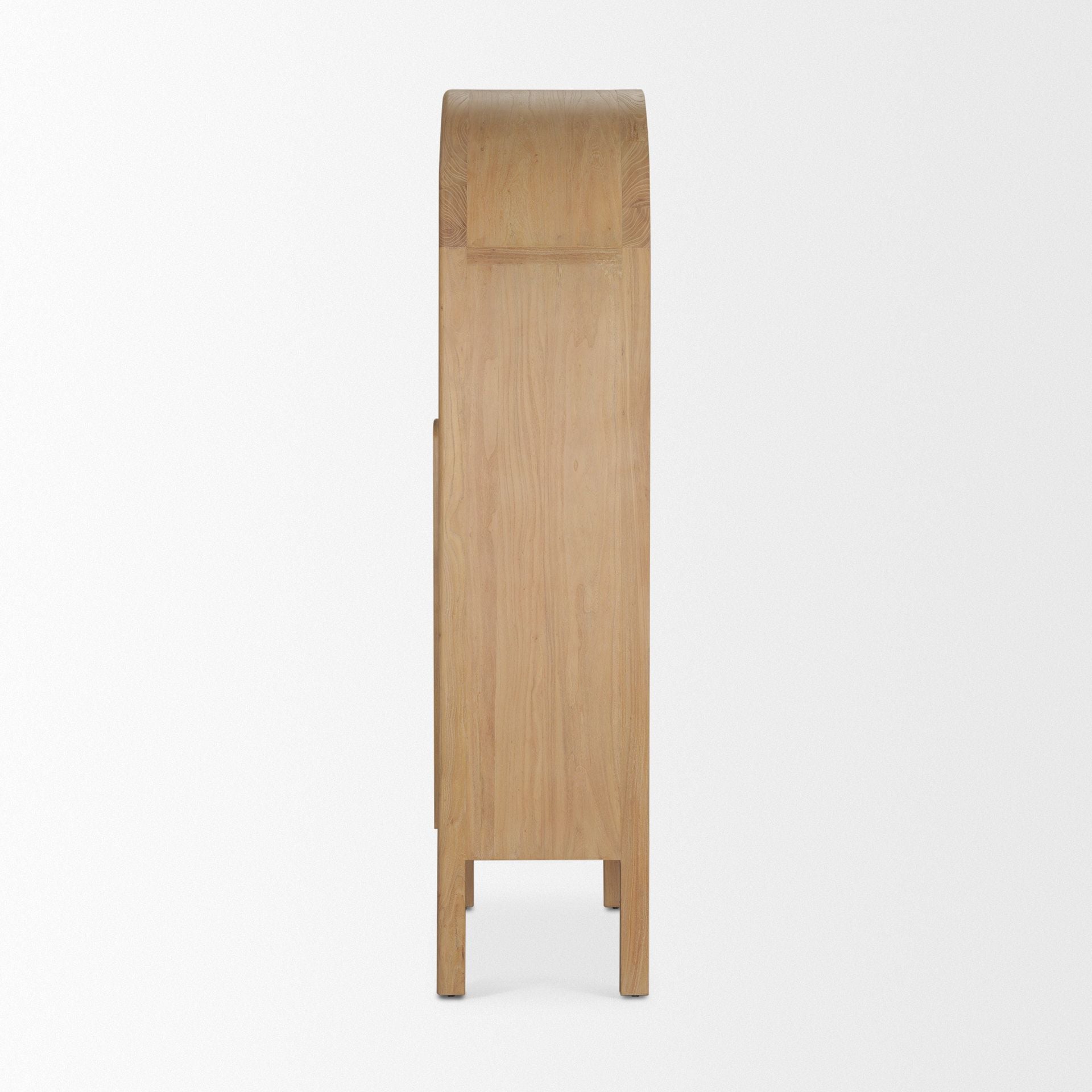 FurnitureCallum Curio Cabinet - Wire Brushed Elm - Dekor Butik