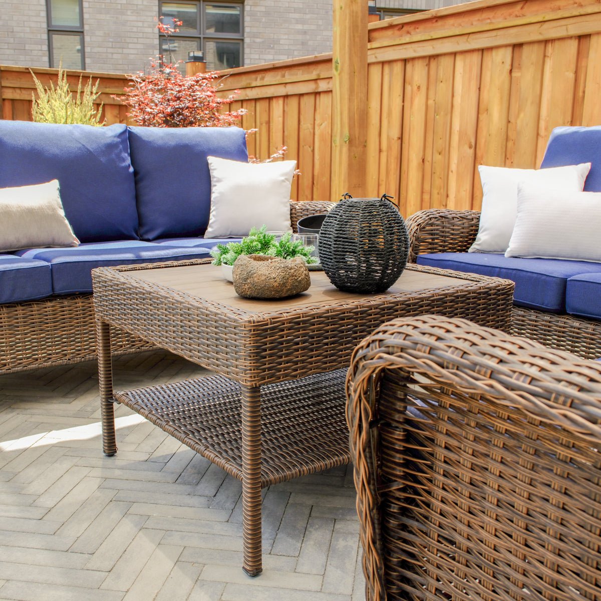 Cambridge 4 - Piece Sectional Set With Coffee Table - Dekor Butik