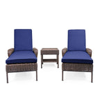 conversationalCambridge Wicker Outdoor Chaise Lounge Set - Dekor Butik
