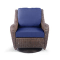 conversationalCambridge Wicker Outdoor Swivel Glider Chair - Dekor Butik