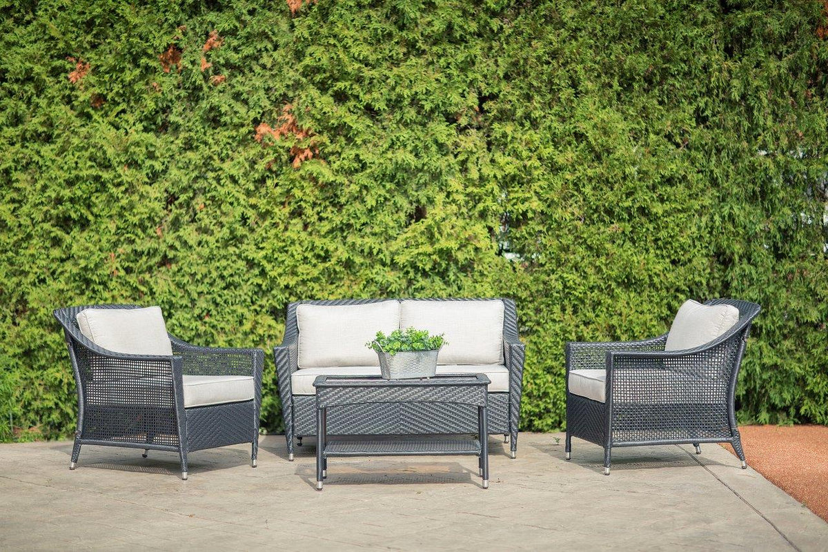 Conversational SetCamus 4-Piece Outdoor Patio Furniture Set - Dekor Butik