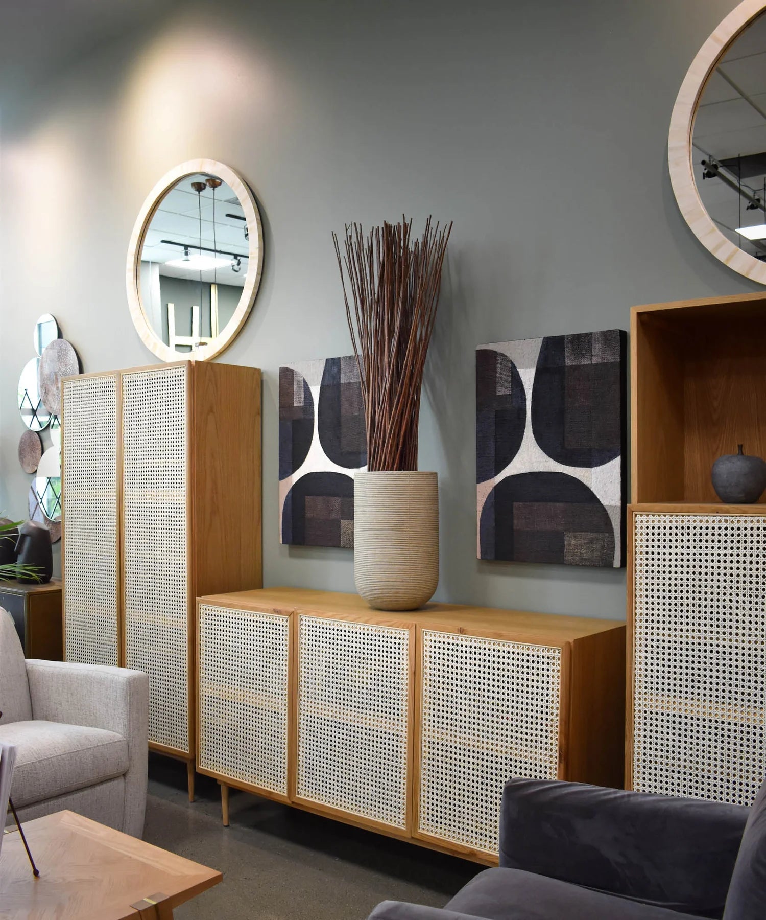 Cane Sideboard - Natural - Dekor Butik
