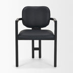 Carlisle Leather Tripod Dining Armchair - 2 Colors - Dekor Butik