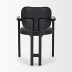 Carlisle Leather Tripod Dining Armchair - 2 Colors - Dekor Butik