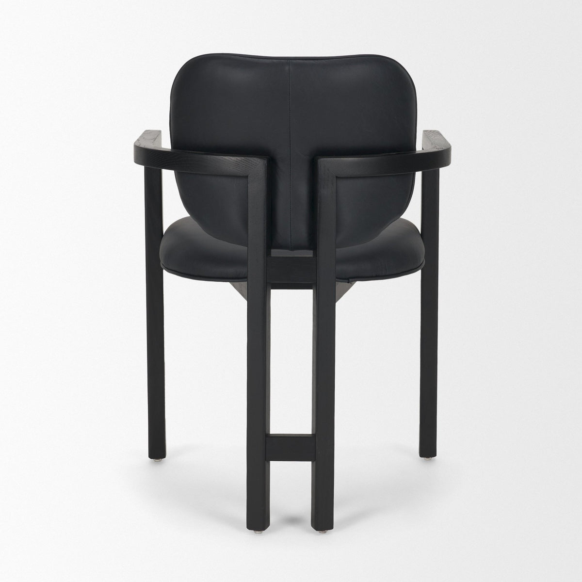 Carlisle Leather Tripod Dining Armchair - 2 Colors - Dekor Butik