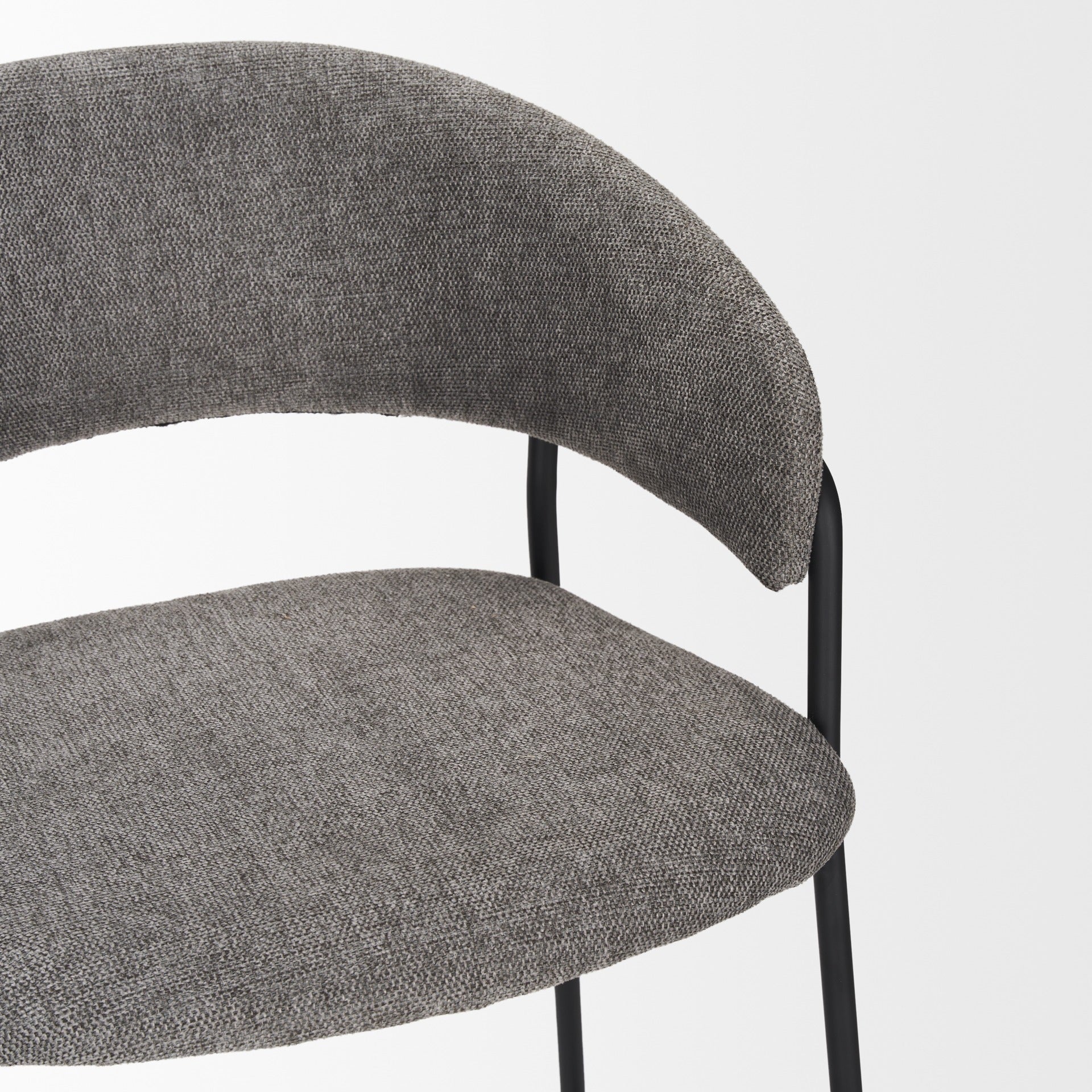 Carolyn Fabric Seat Stool - Dekor Butik