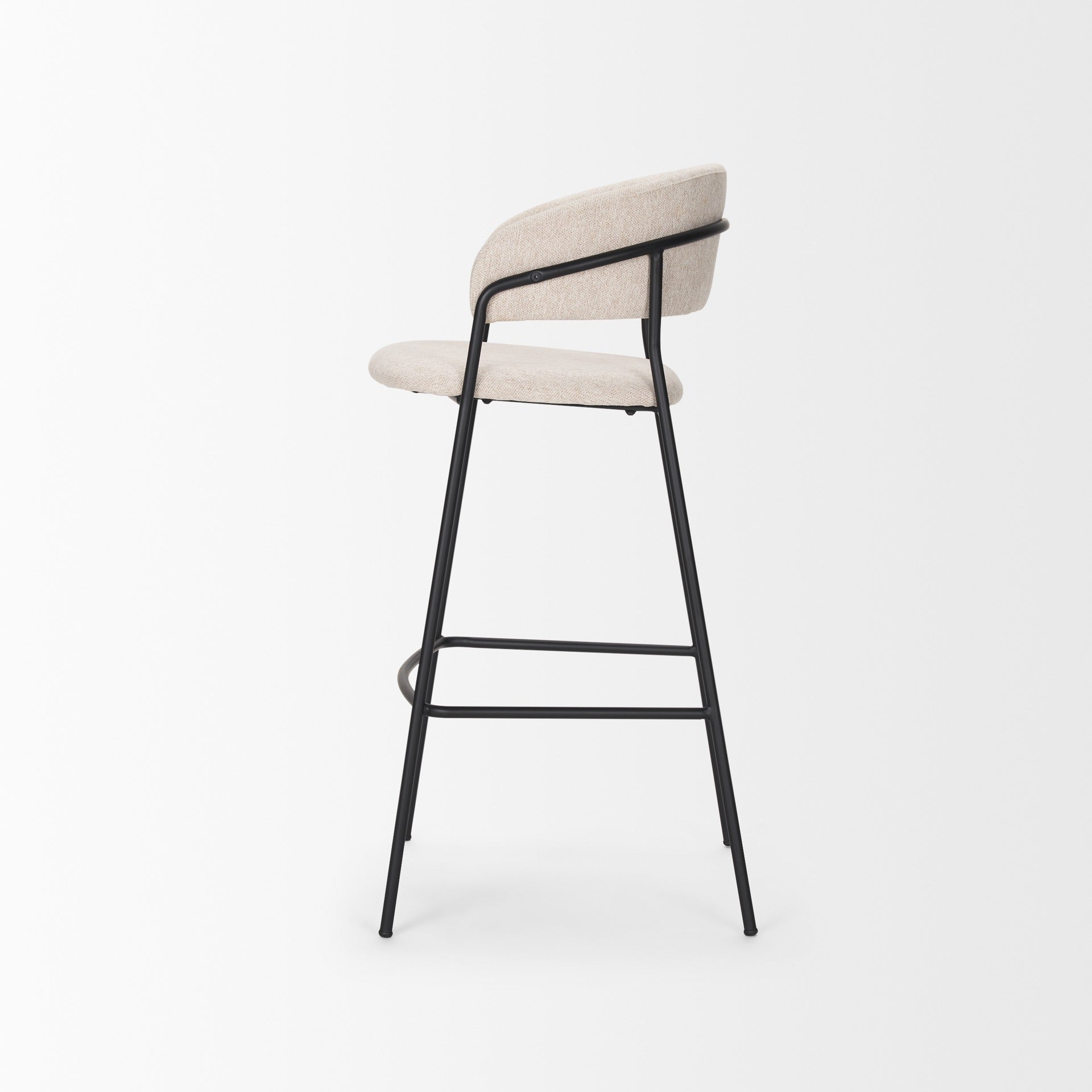 Carolyn Fabric Seat Stool - Dekor Butik