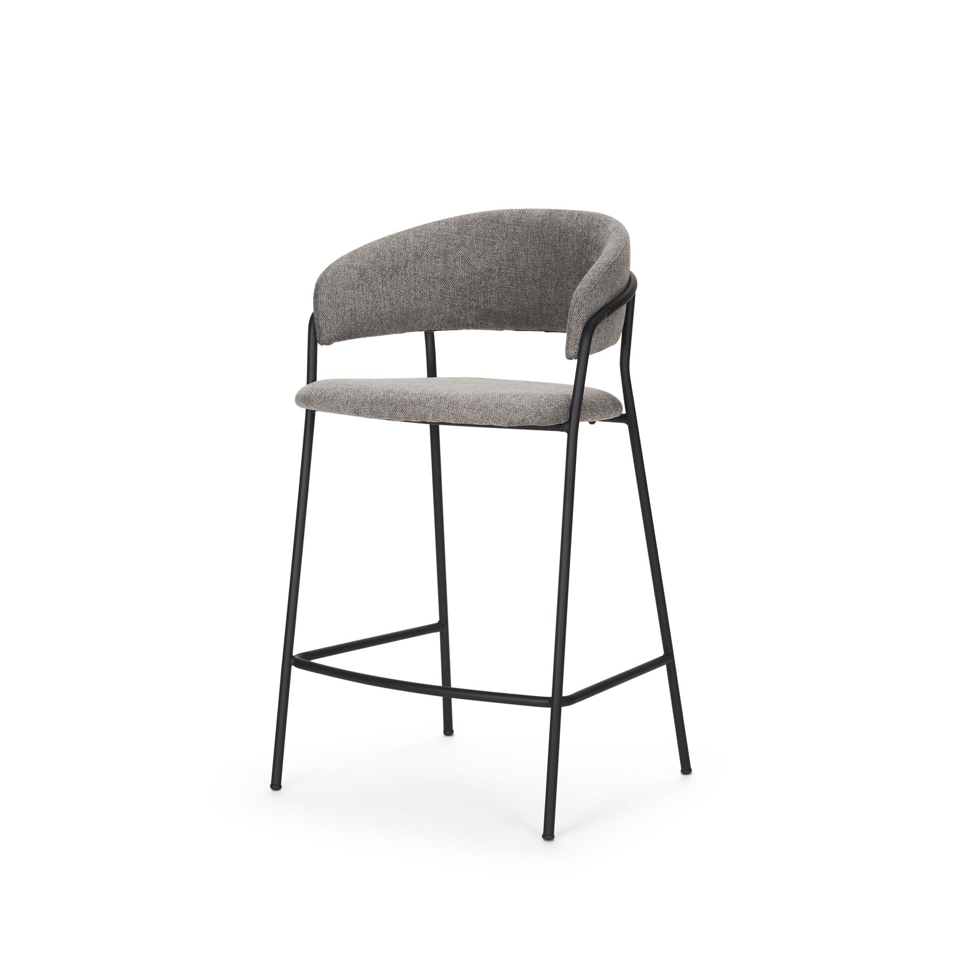 Carolyn Fabric Seat Stool - Dekor Butik