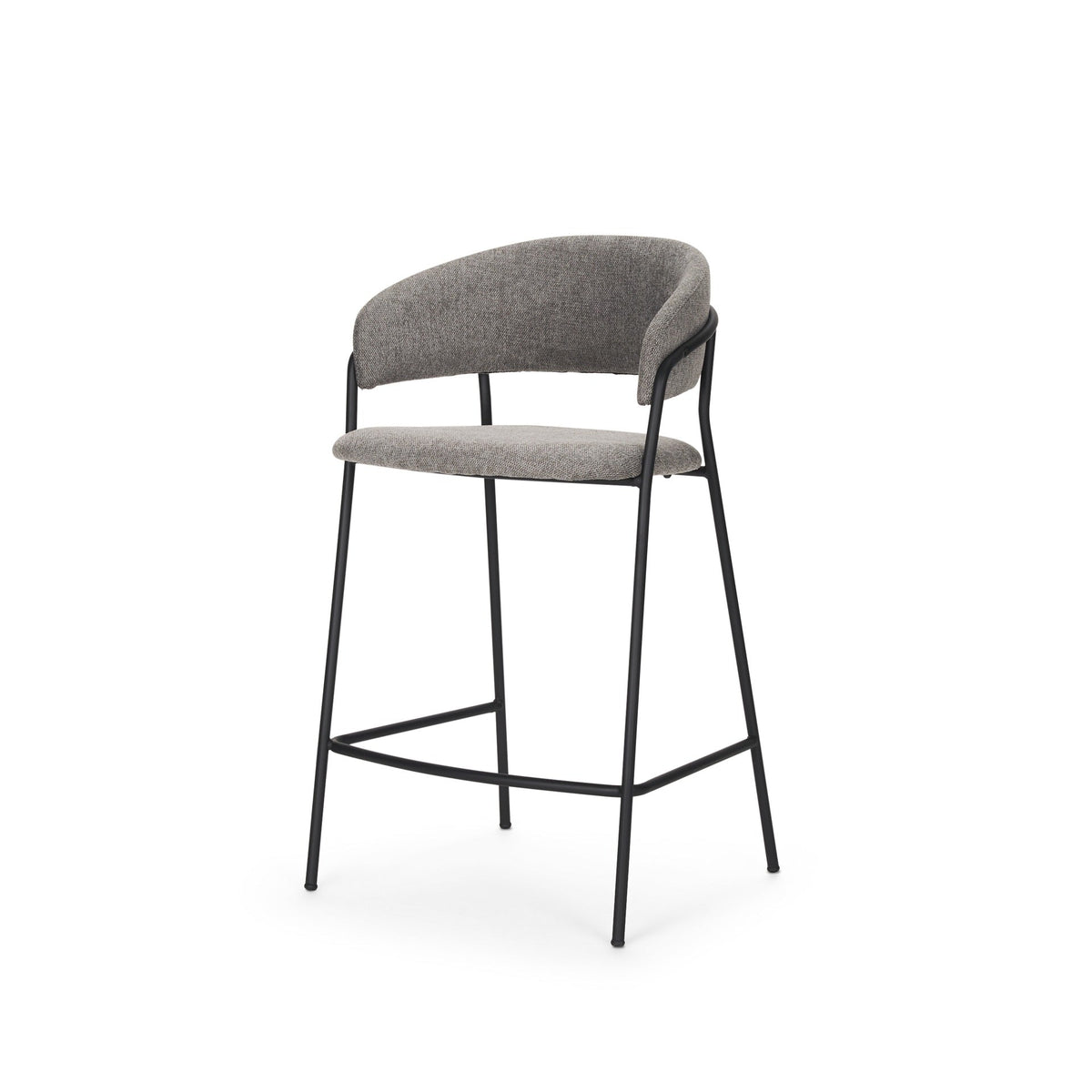 Carolyn Fabric Seat Stool - Dekor Butik