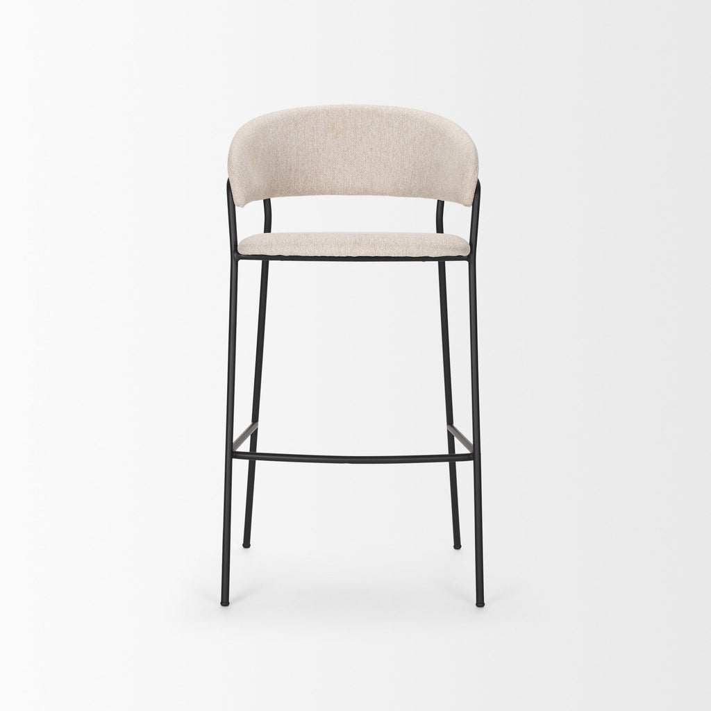Carolyn Fabric Seat Stool - Dekor Butik