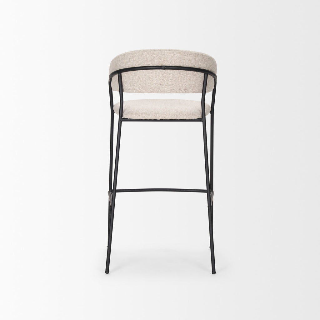 Carolyn Fabric Seat Stool - Dekor Butik