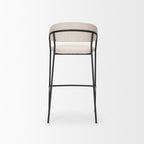 Carolyn Fabric Seat Stool - Dekor Butik