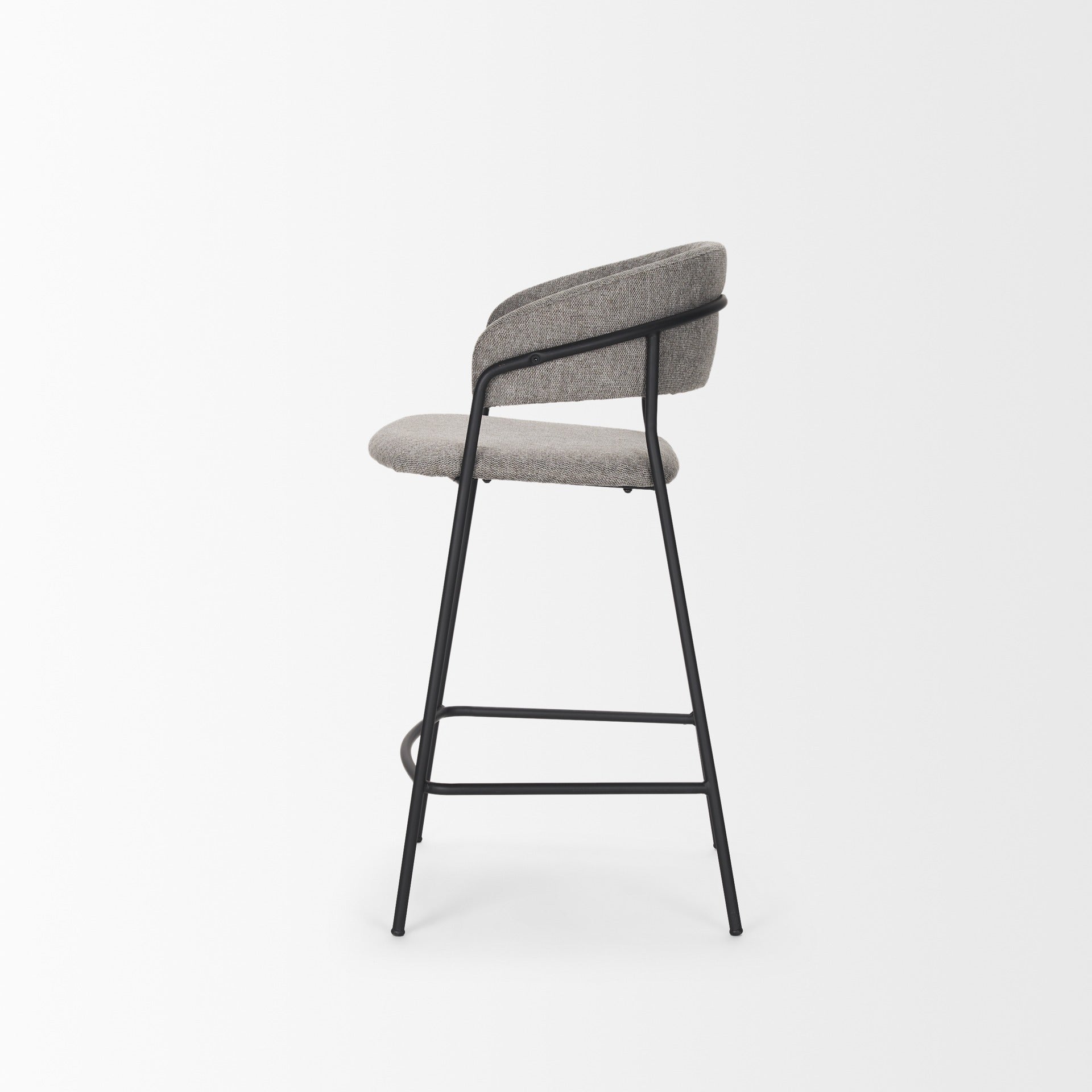 Carolyn Fabric Seat Stool - Dekor Butik