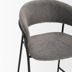 Carolyn Fabric Seat Stool - Dekor Butik