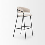 Carolyn Fabric Seat Stool - Dekor Butik