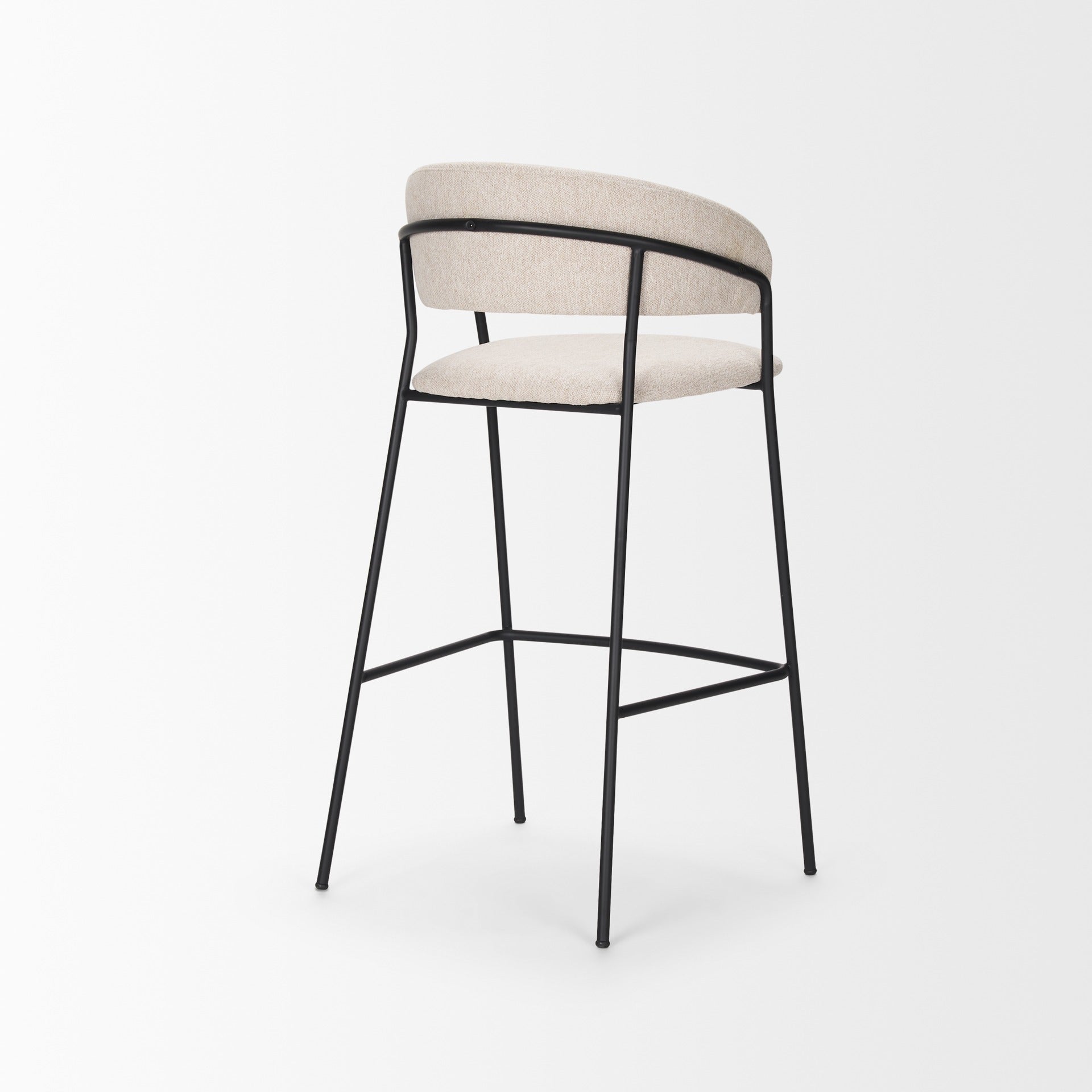 Carolyn Fabric Seat Stool - Dekor Butik