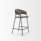 Carolyn Fabric Seat Stool - Dekor Butik