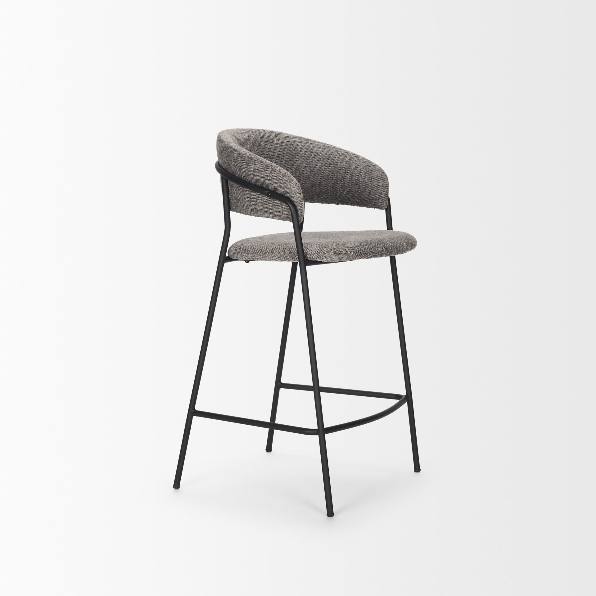 Carolyn Fabric Seat Stool - Dekor Butik