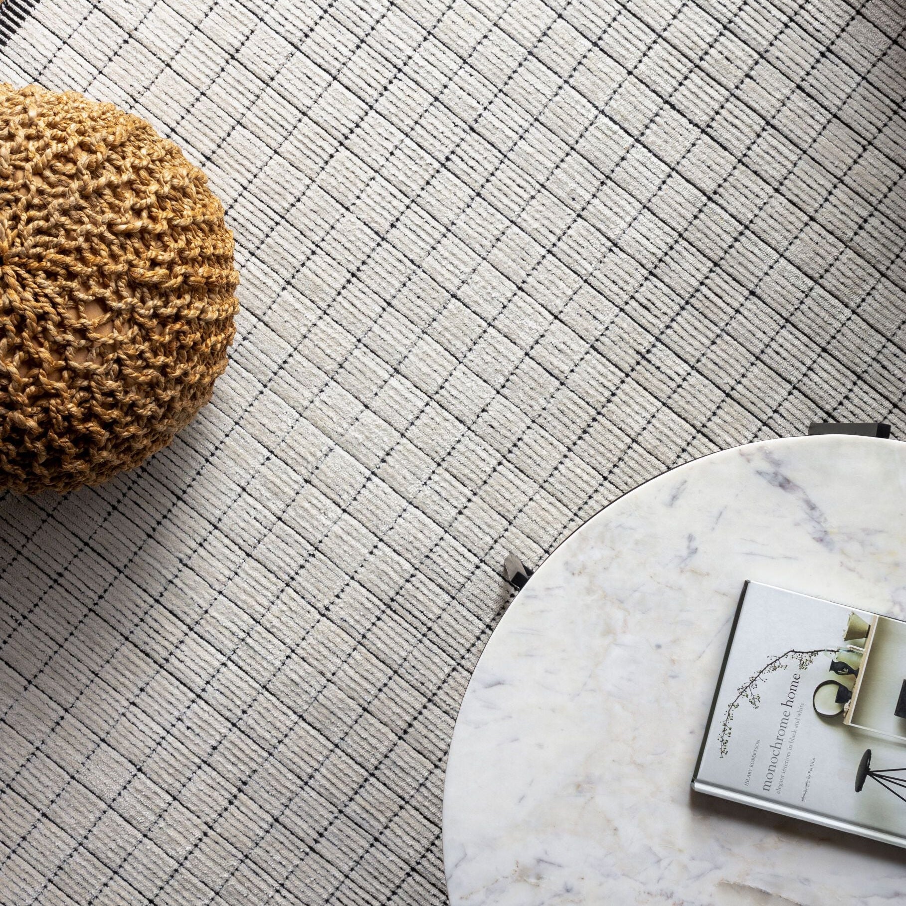 Area RugsCarre Handmade Rug - Dekor Butik