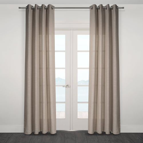 CurtainsCarrera Jacquard Light Filtering Grommet Curtain - Dekor Butik