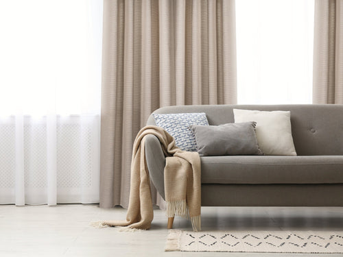 CurtainsCarrera Jacquard Light Filtering Grommet Curtain - Dekor Butik