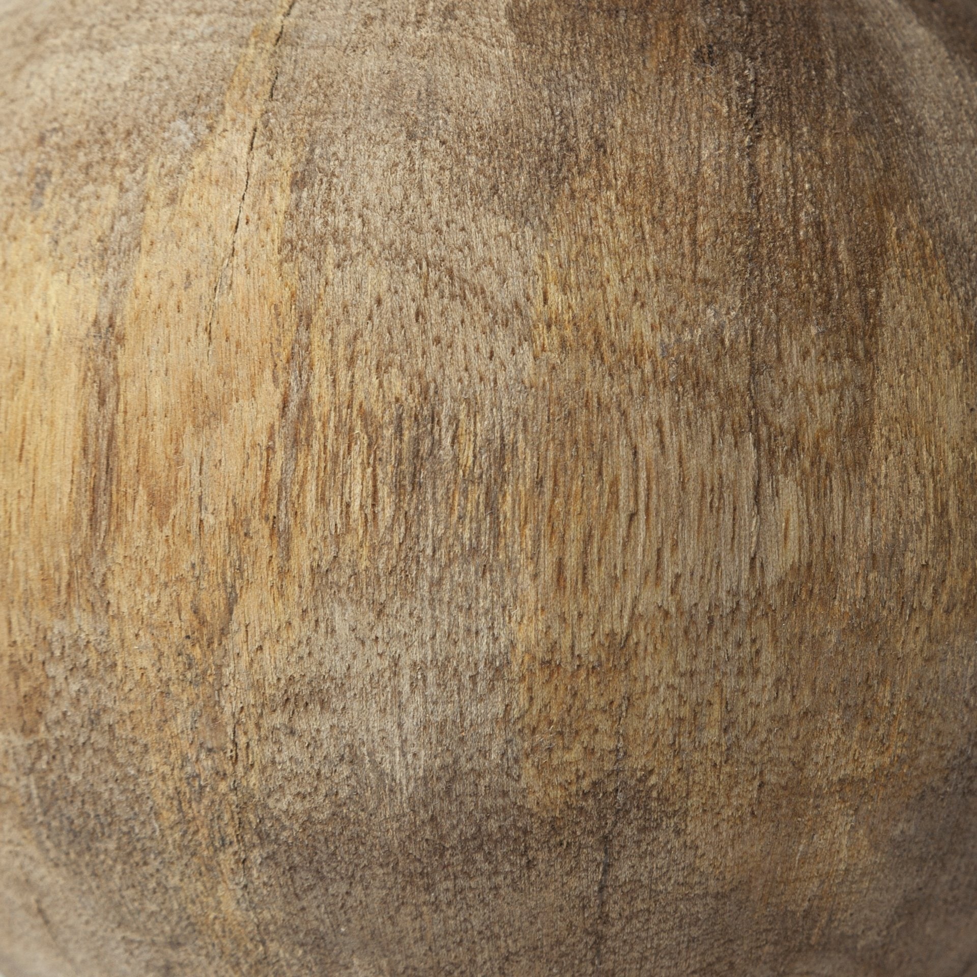 Carrick (Set of 3) Natural Wood Decorative Spheres - Dekor Butik