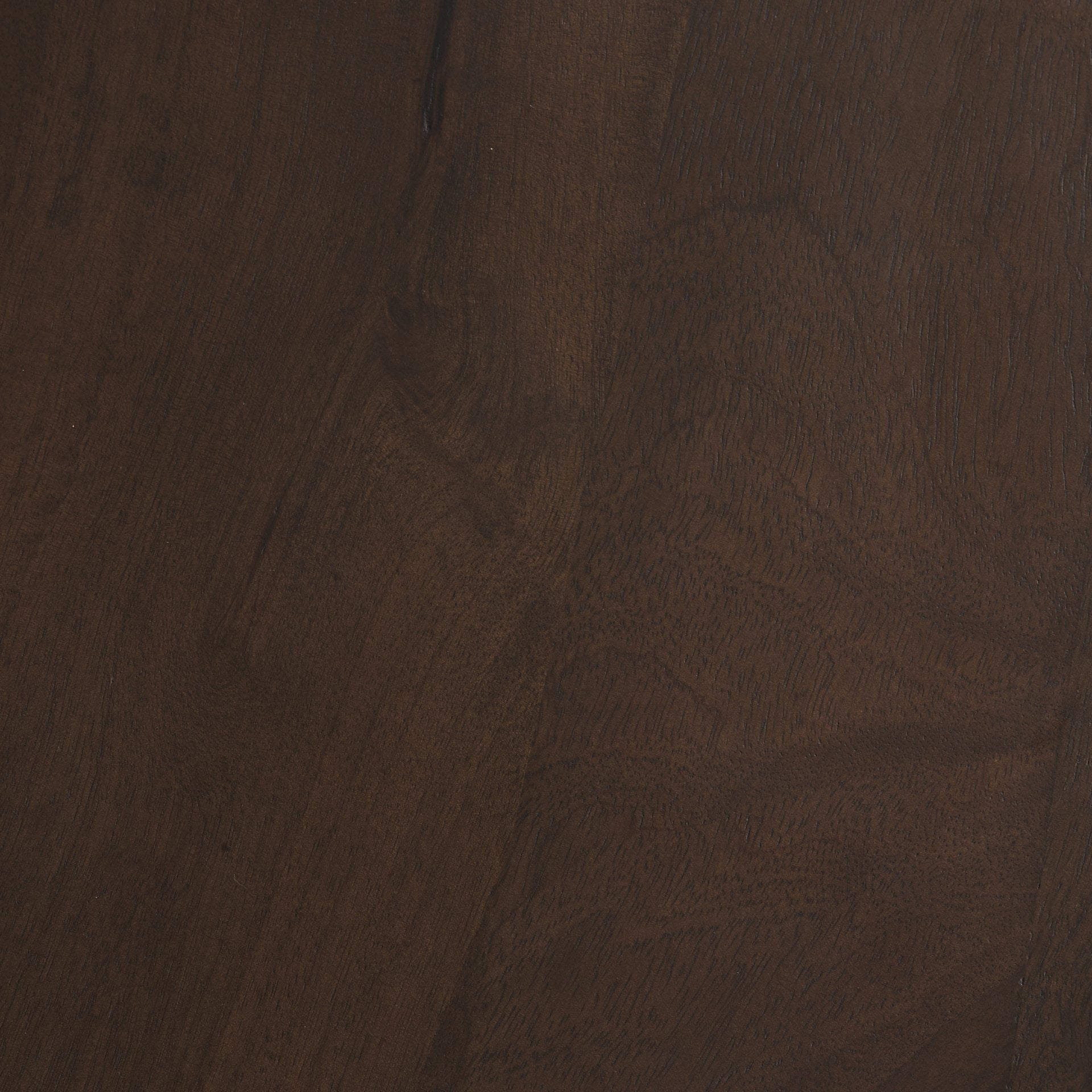 Cayson Dark Brown Sculptural Round Accent Table - Dekor Butik