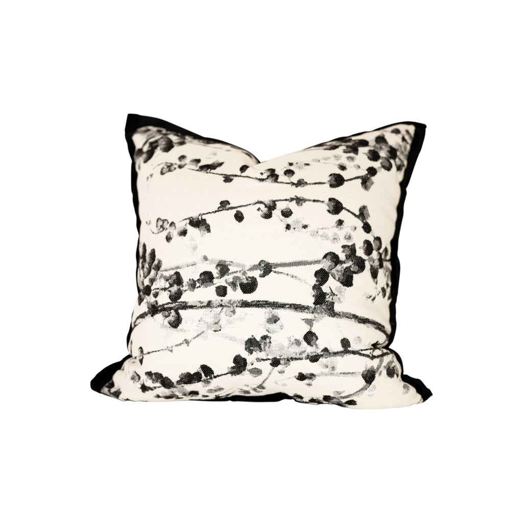 Decorative CushionsChenille Branch Design Jacquard Pillow - Dekor Butik