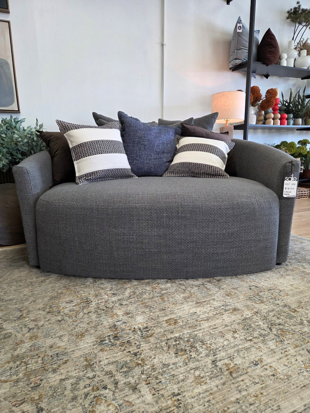 Sofas & SectionalsChloe Media Lounger - FLOOR MODEL SALE - PICK UP OR LOCAL DELIVERY ONLY - Dekor Butik