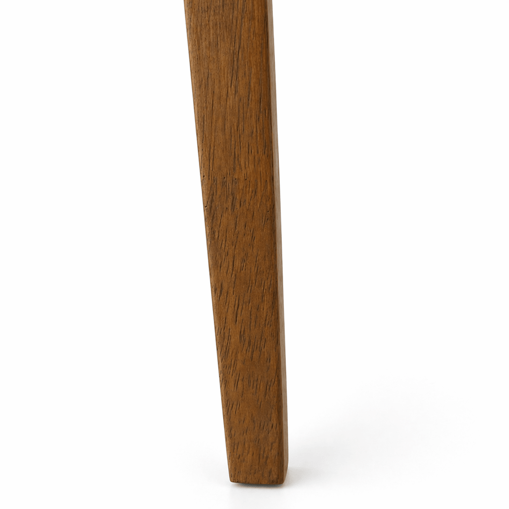 Dining ChairsClara Solid Wood Dining Chair, Cream - Dekor Butik