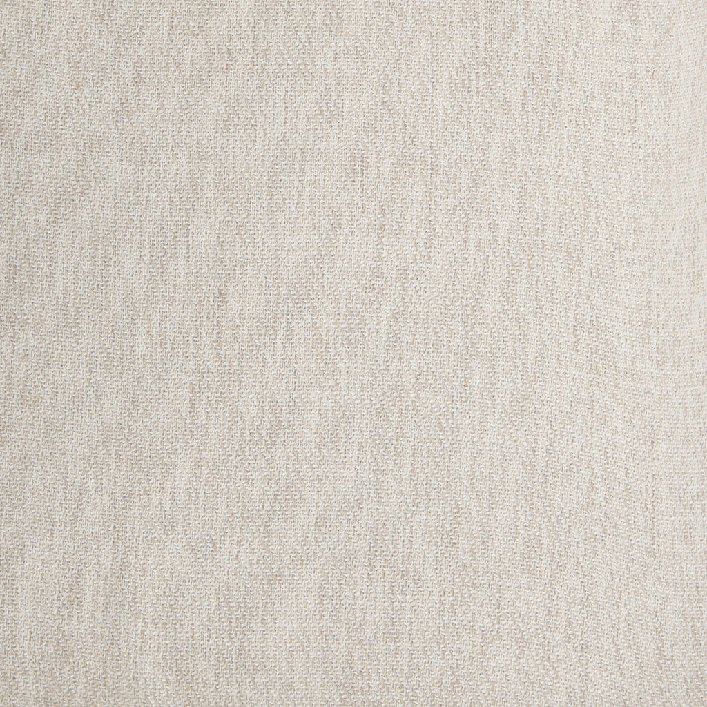 Cline Cream Fabric Upholstered and Light Brown Wood Dining Chair - Dekor Butik