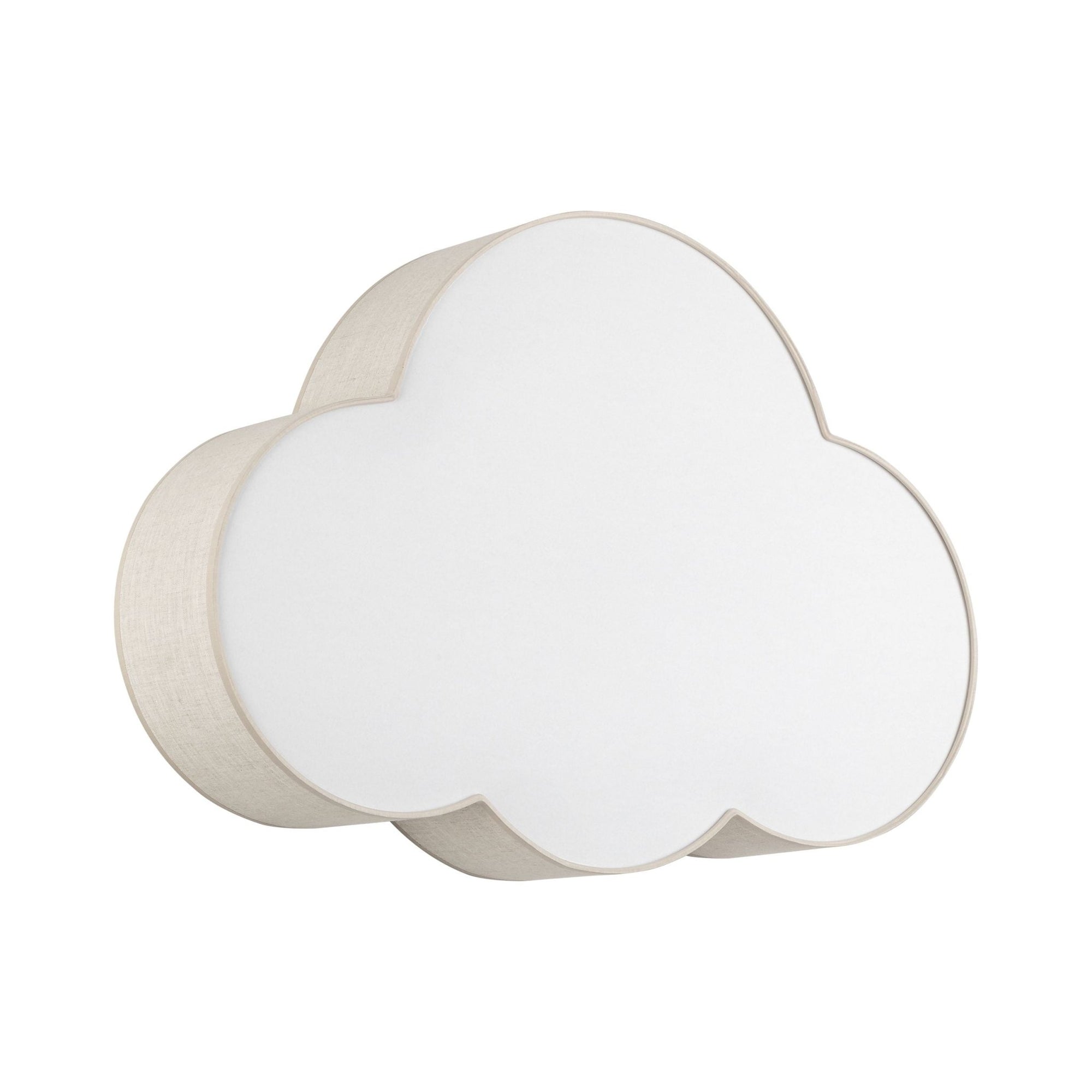 CLOUD Linen Flush Mount Light - Dekor Butik