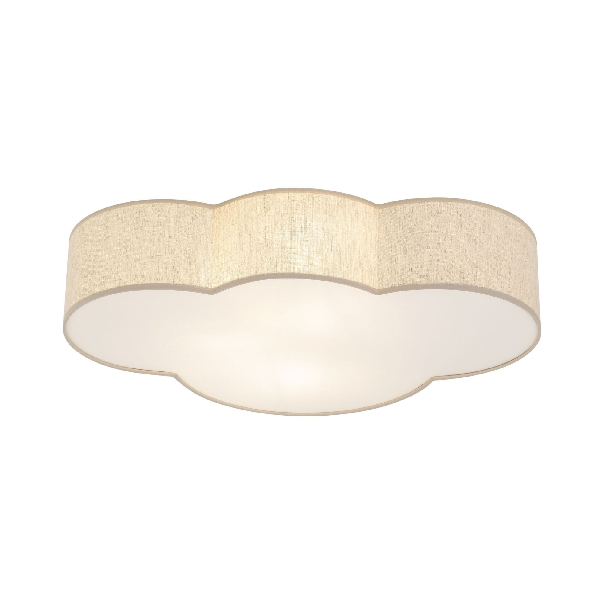 CLOUD Linen Flush Mount Light - Dekor Butik