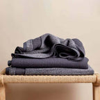 Bath & BodyCocoon Bath Towel - Charcoal - Dekor Butik