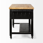 FurnitureColumbia Kitchen Island - 2 Finishes - Dekor Butik