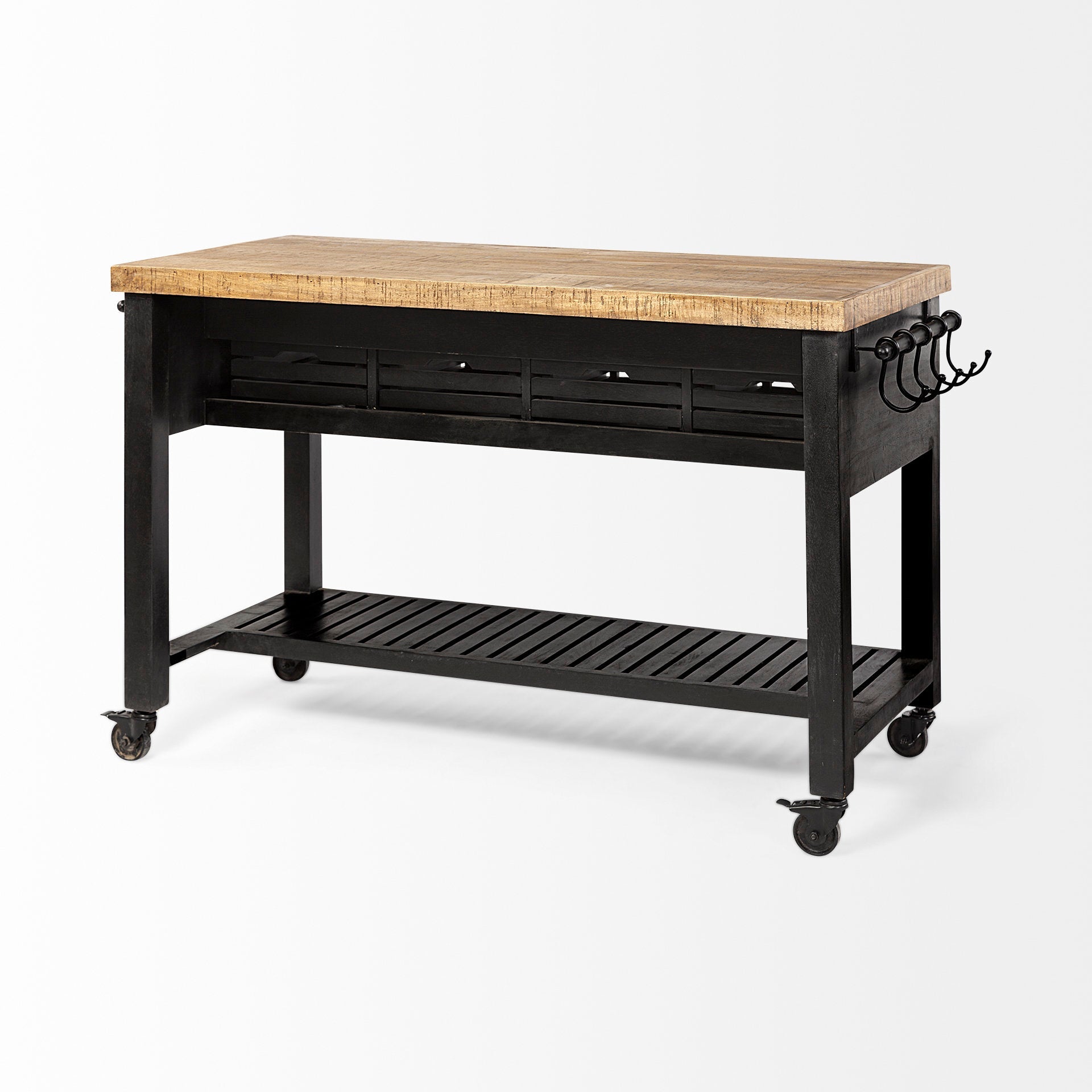 FurnitureColumbia Kitchen Island - 2 Finishes - Dekor Butik