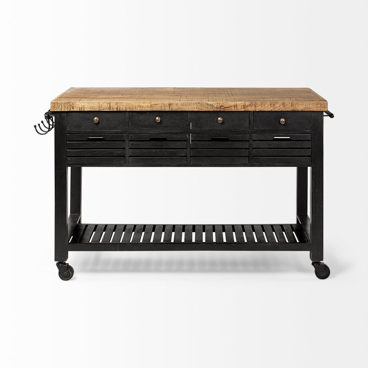FurnitureColumbia Kitchen Island - 2 Finishes - Dekor Butik