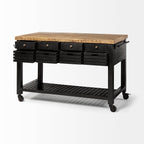 FurnitureColumbia Kitchen Island - 2 Finishes - Dekor Butik