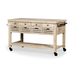 FurnitureColumbia Kitchen Island - 2 Finishes - Dekor Butik