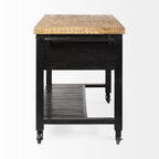 FurnitureColumbia Kitchen Island - 2 Finishes - Dekor Butik
