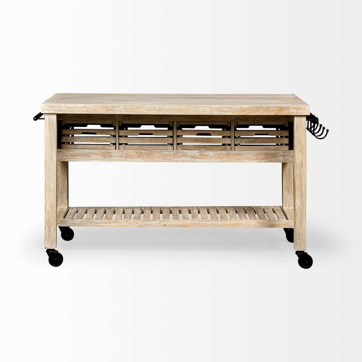 FurnitureColumbia Kitchen Island - 2 Finishes - Dekor Butik