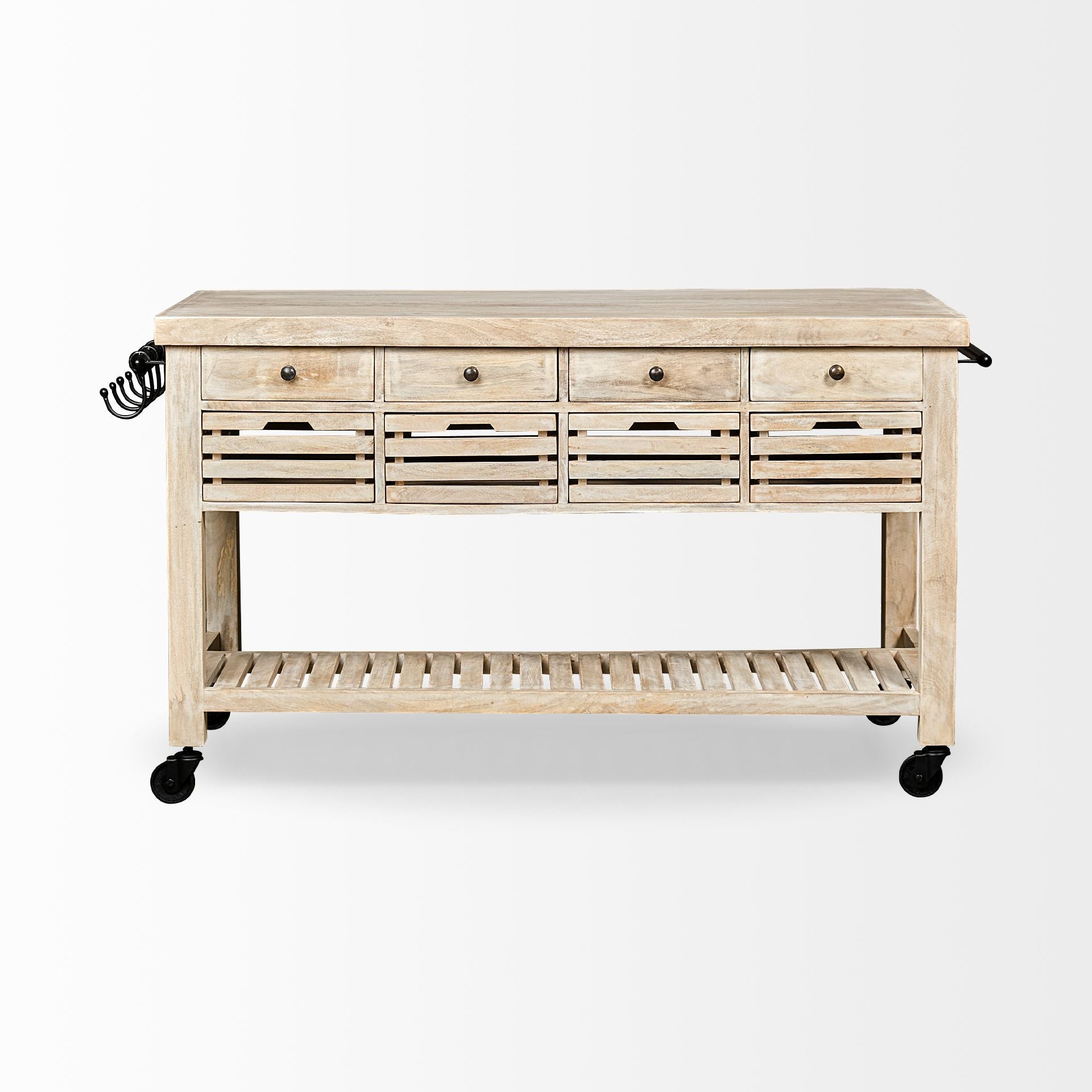 FurnitureColumbia Kitchen Island - 2 Finishes - Dekor Butik