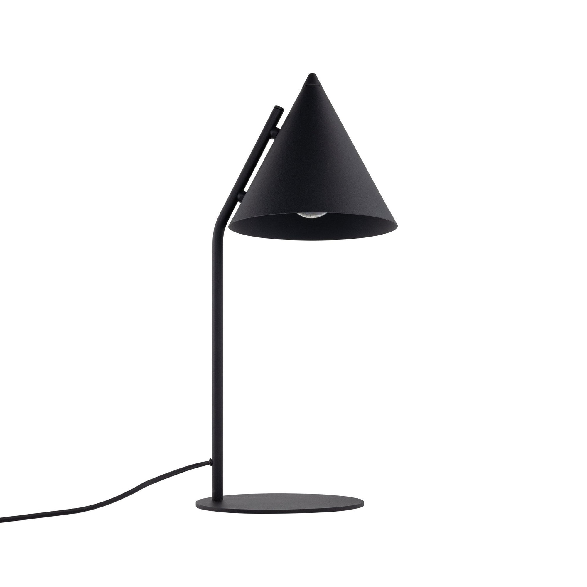 CONO Black Modern Minimalist Night Lamp - Dekor Butik