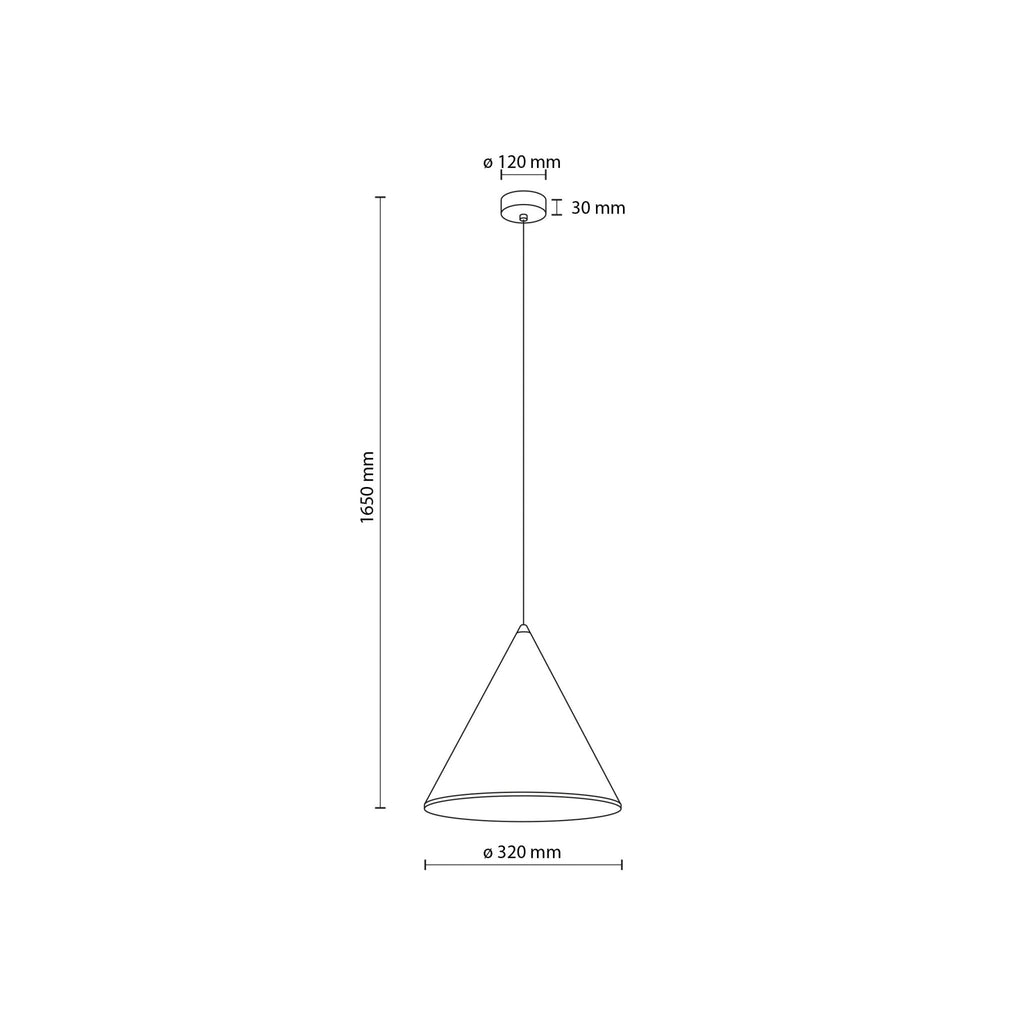 CONO Modern Minimalist Pendant Light L - Dekor Butik