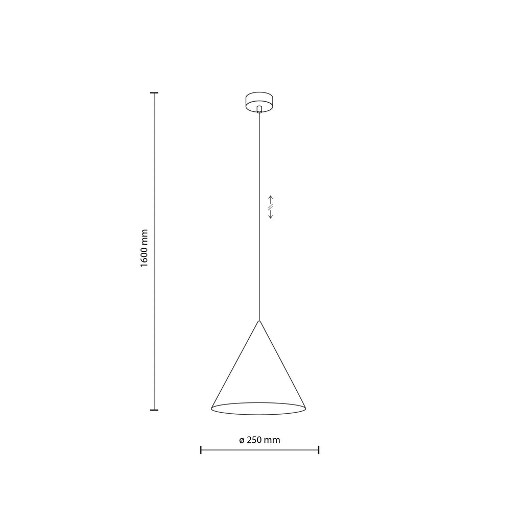 CONO Modern Minimalist Pendant Light M - Dekor Butik
