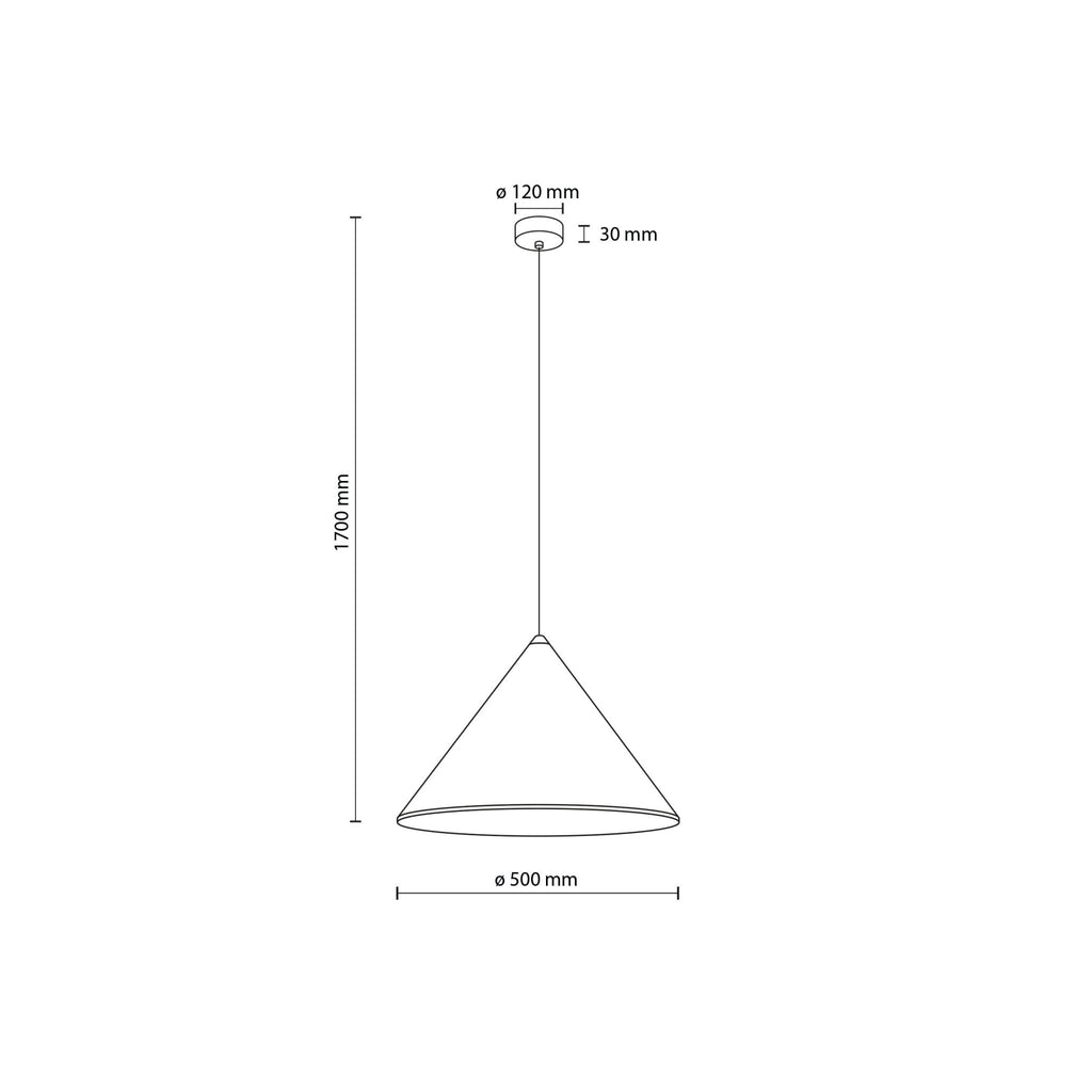 CONO Modern Minimalist Pendant Light XL - Dekor Butik