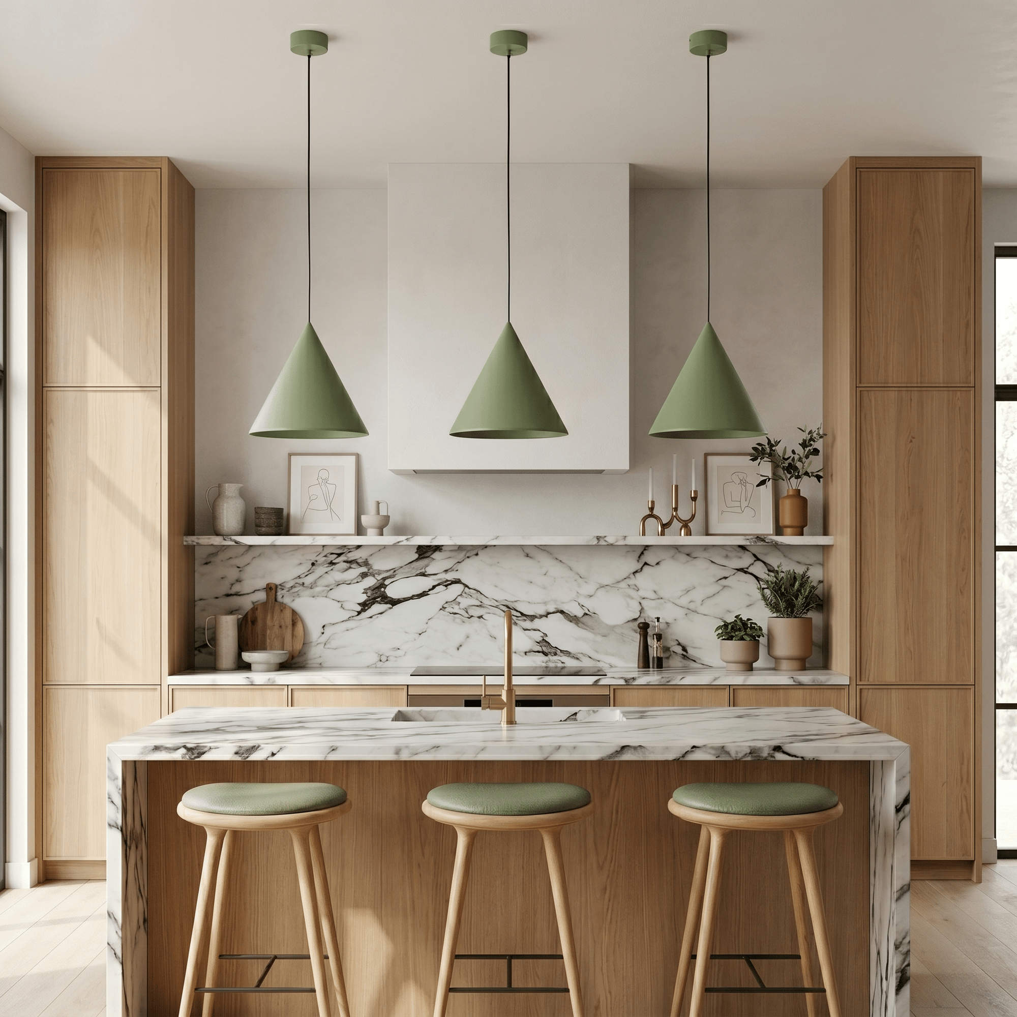 CONO Steel Cone Pendant Light for Kitchen Island & Dining Table - Dekor Butik