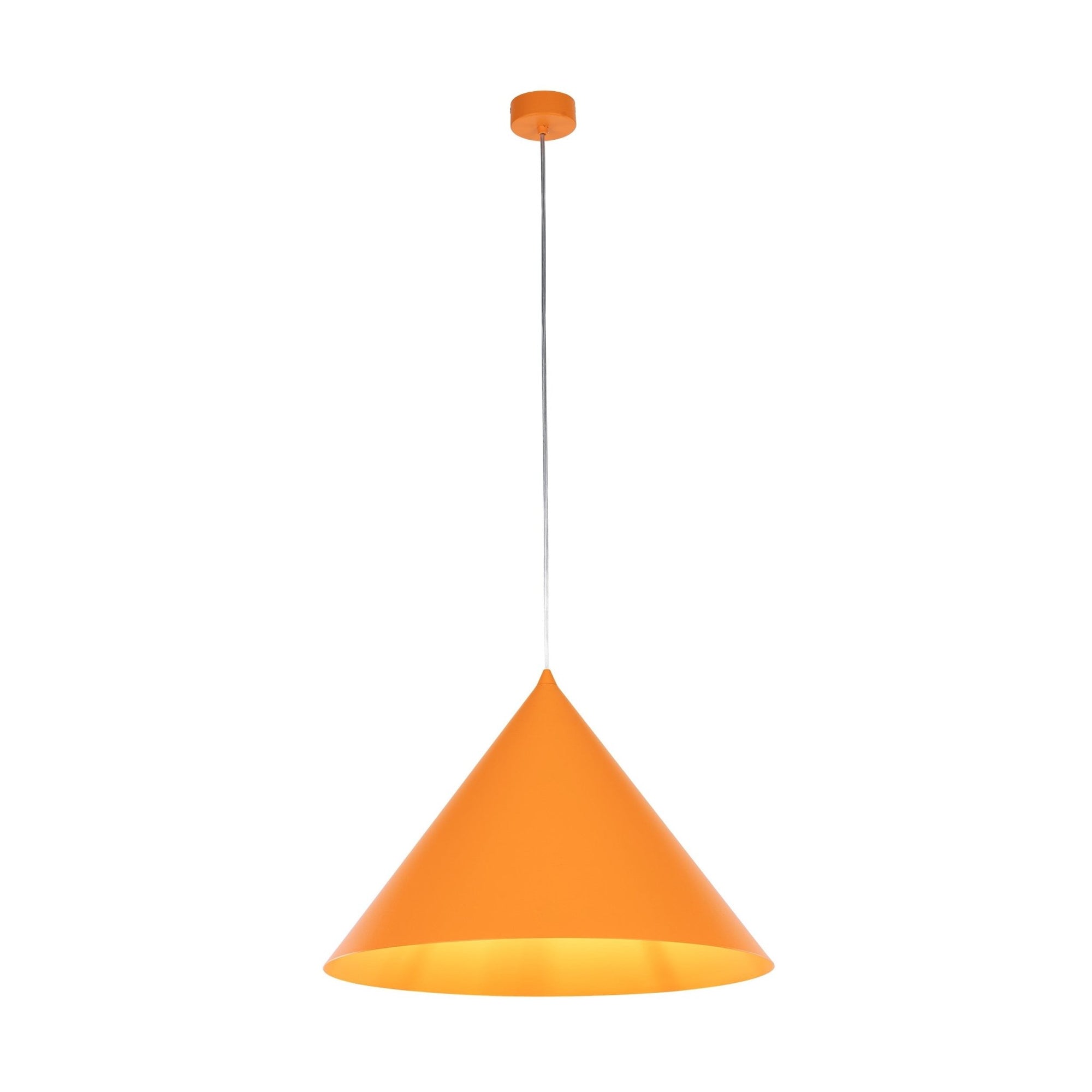 Pendant Light FixturesCONO Steel Cone Pendant Light XL for Kitchen Island & Dining Room - Dekor Butik